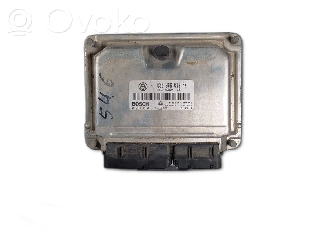 Engine control unit/module   038906012FK