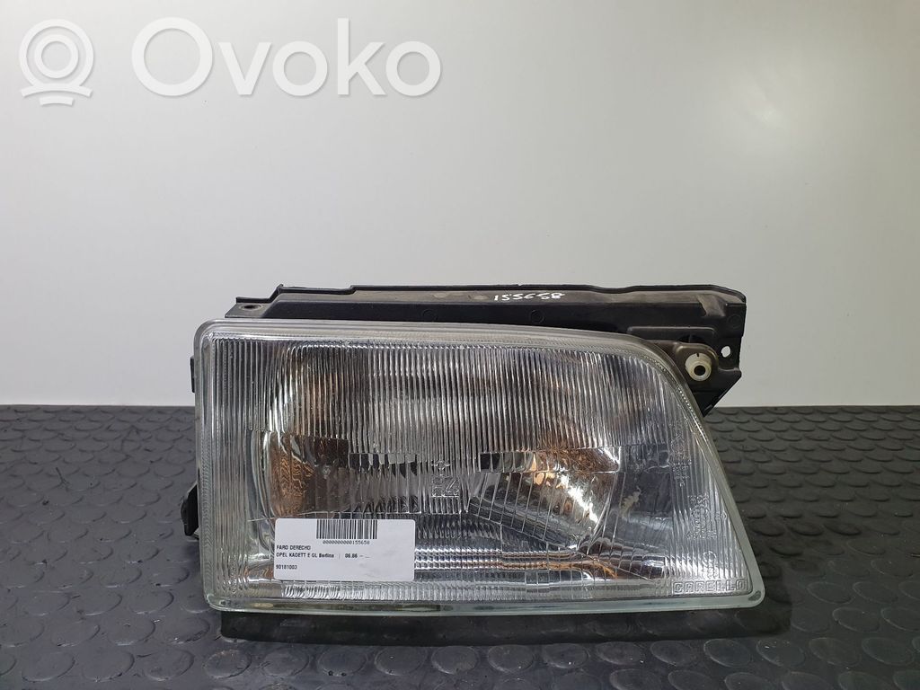Opel Kadett E Headlight/headlamp 