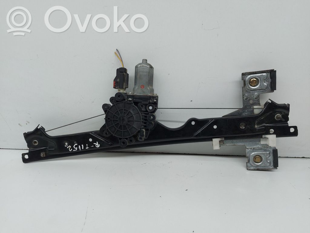 Rear door manual window regulator   55394228AB
