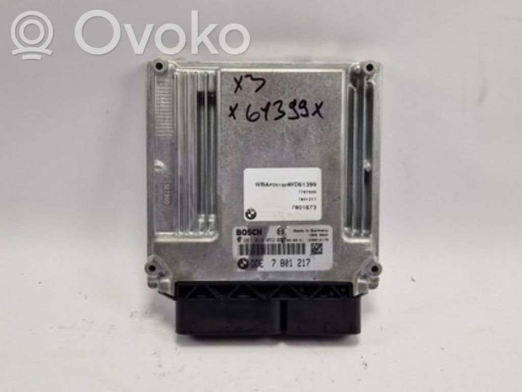 BMW X3 E83 Unitate/modul de control motor 