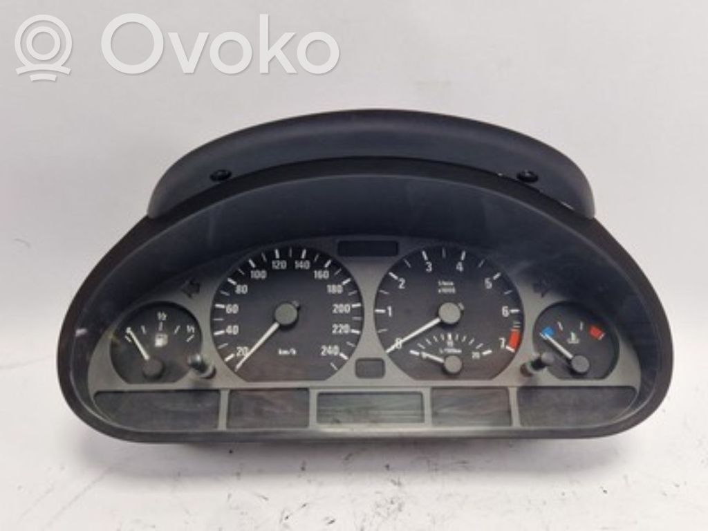 BMW 3 E46 Speedometer (instrument cluster) 