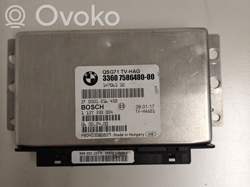 Unidad de control/módulo ECU transmisión de par   14706110,07586480,1137330004,0501216450