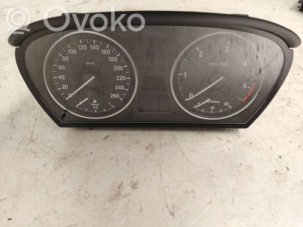 BMW 3 E90 E91 Speedometer (instrument cluster) 