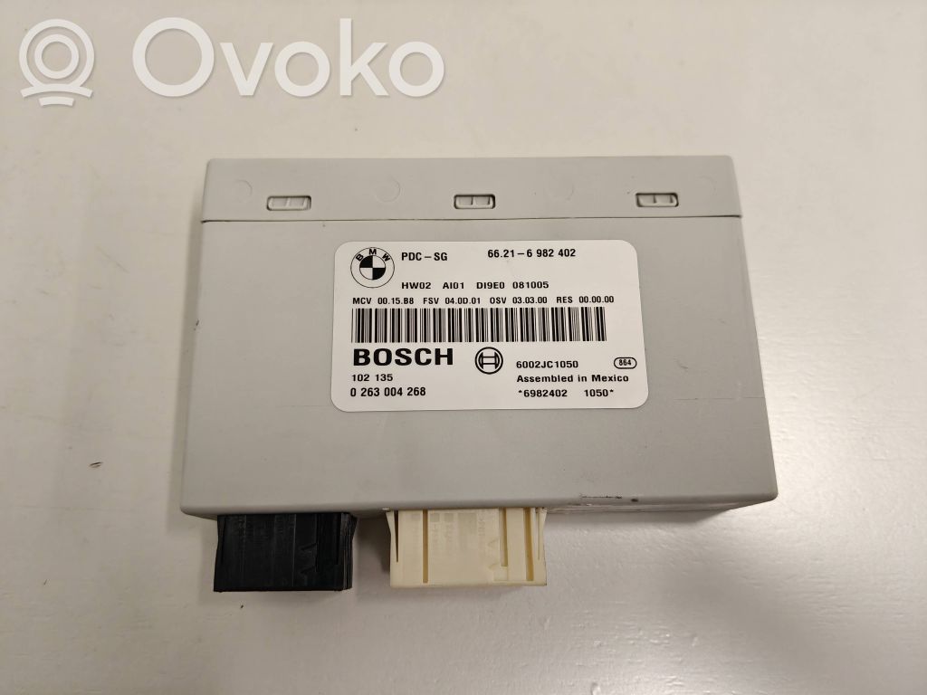 Unité de commande, module PDC aide au stationnement   66216982402,6002JC1050,0263004268