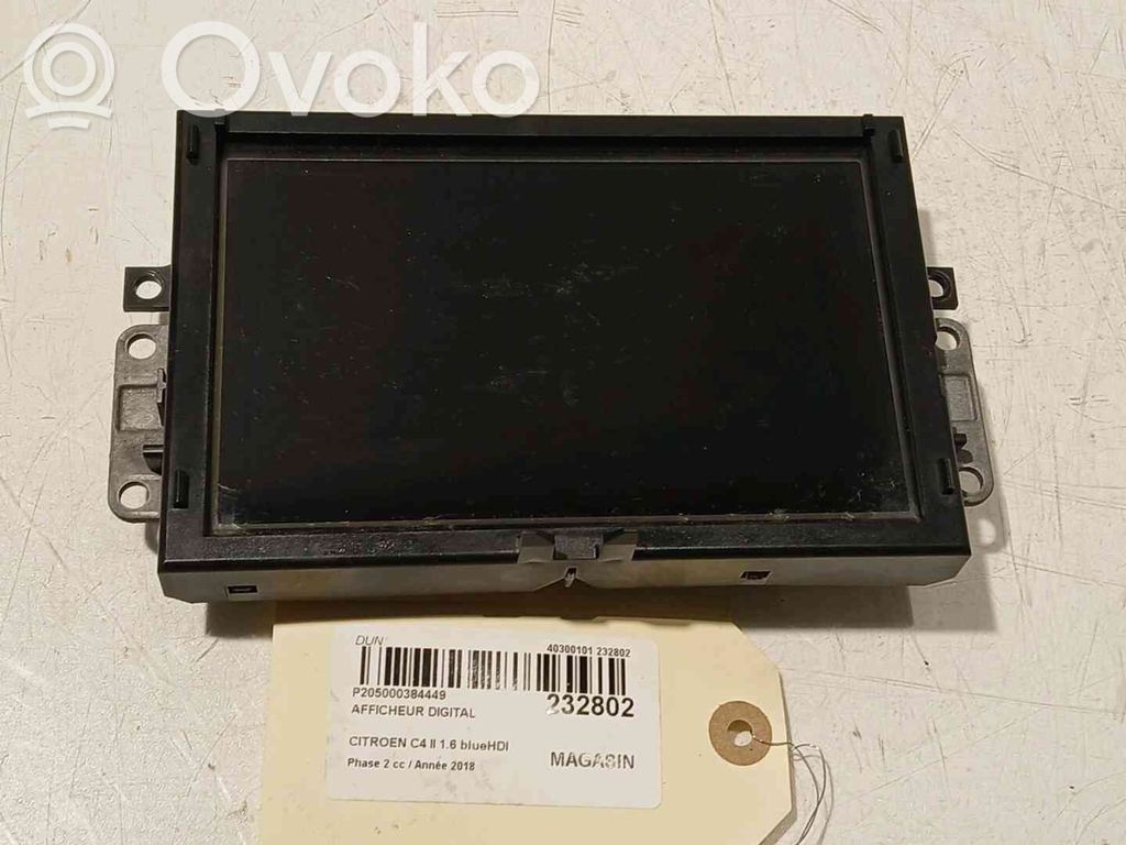 Citroen C4 II Screen/display/small screen 