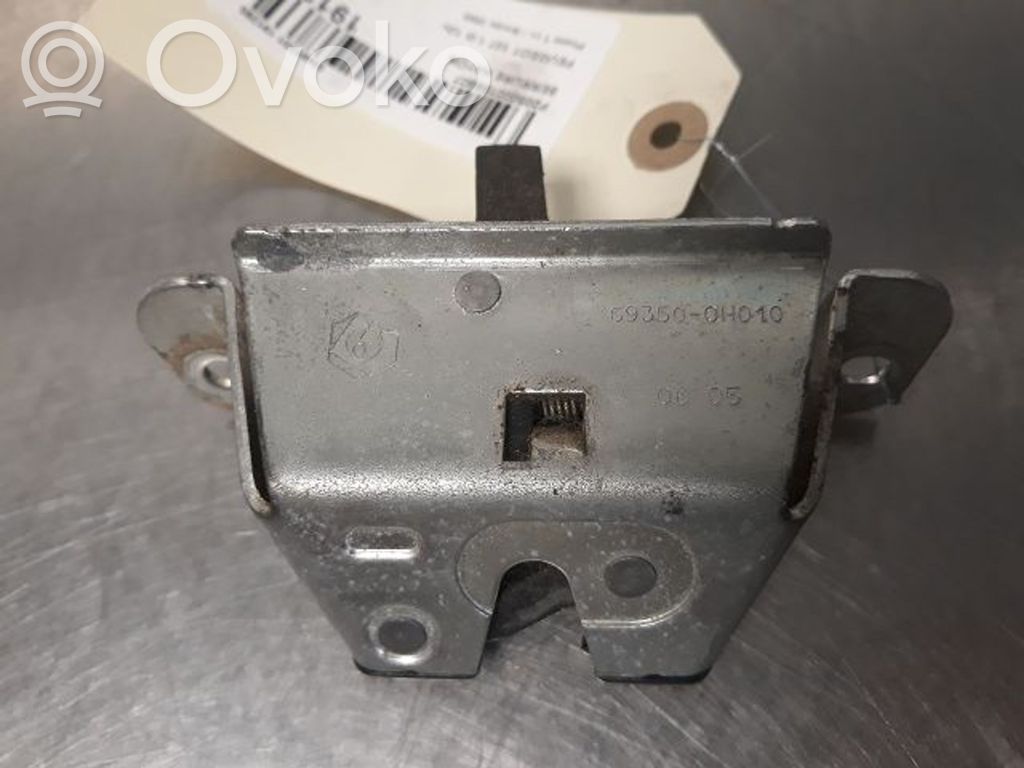 Peugeot 107 Tailgate/trunk/boot lock/catch/latch 