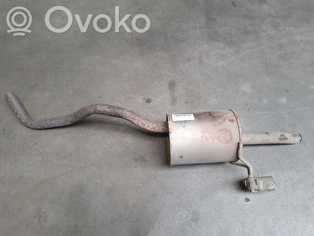 Renault Clio IV Takavaimennin pakoputki 