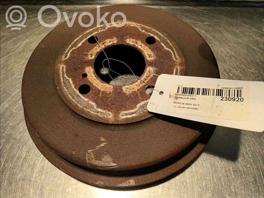 Ford B-MAX Bremžu trumulis (aizmugurējais) 