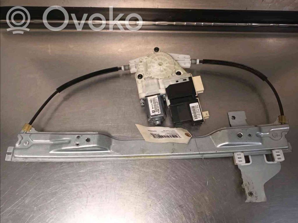 Citroen C4 I Priekšpusē elektriskā loga pacelšanas mehānisma komplekts 