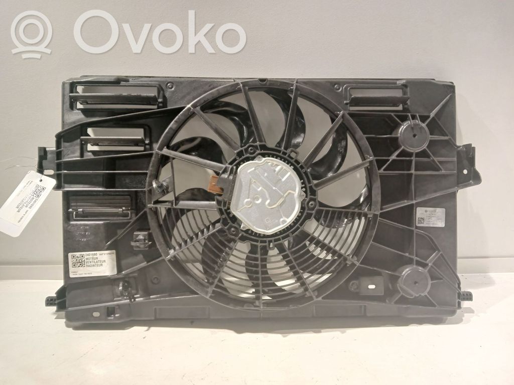Renault Megane E-Tech Elektrisks radiatoru ventilators 