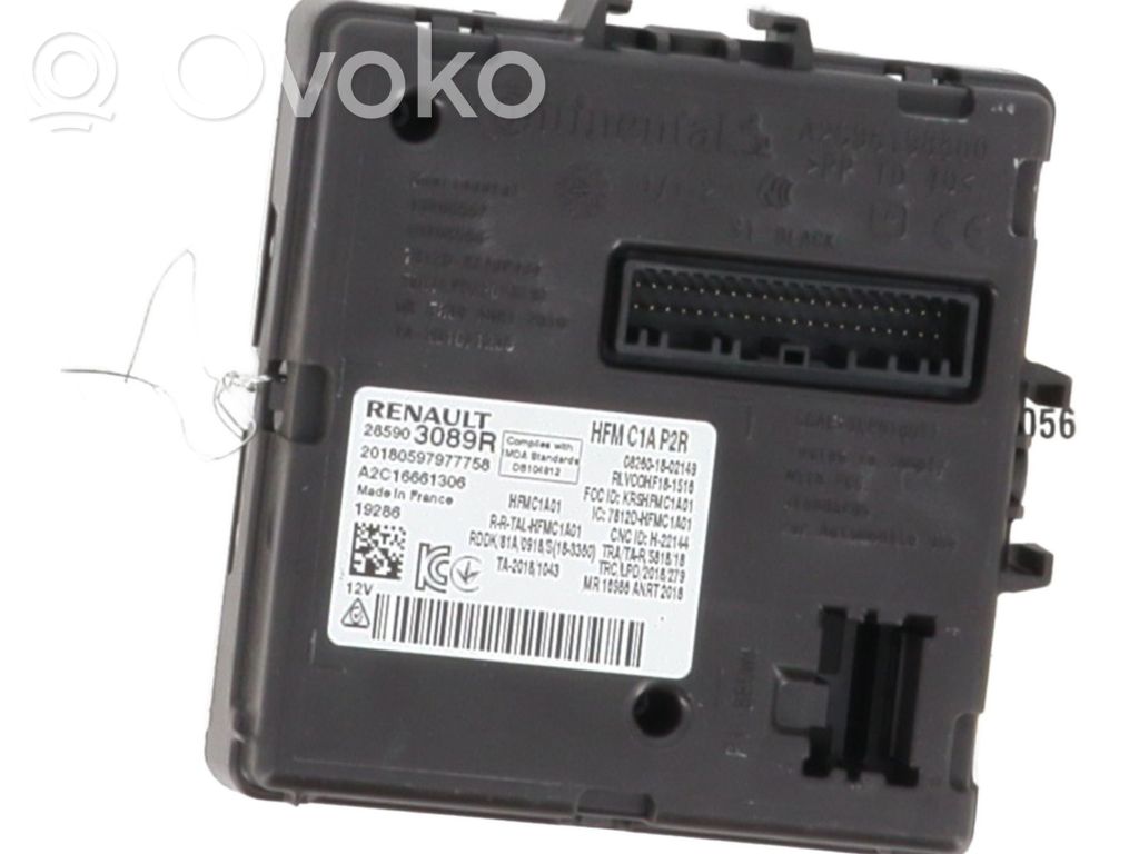 Renault Espace -  Grand espace V Ignition key card reader 