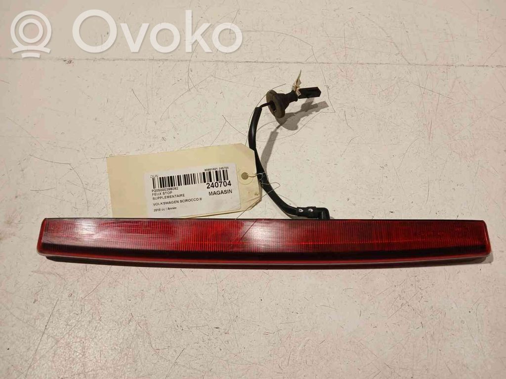 Volkswagen Scirocco Third/center stoplight 
