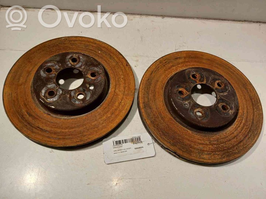 Opel Astra K Etujarrulevy 