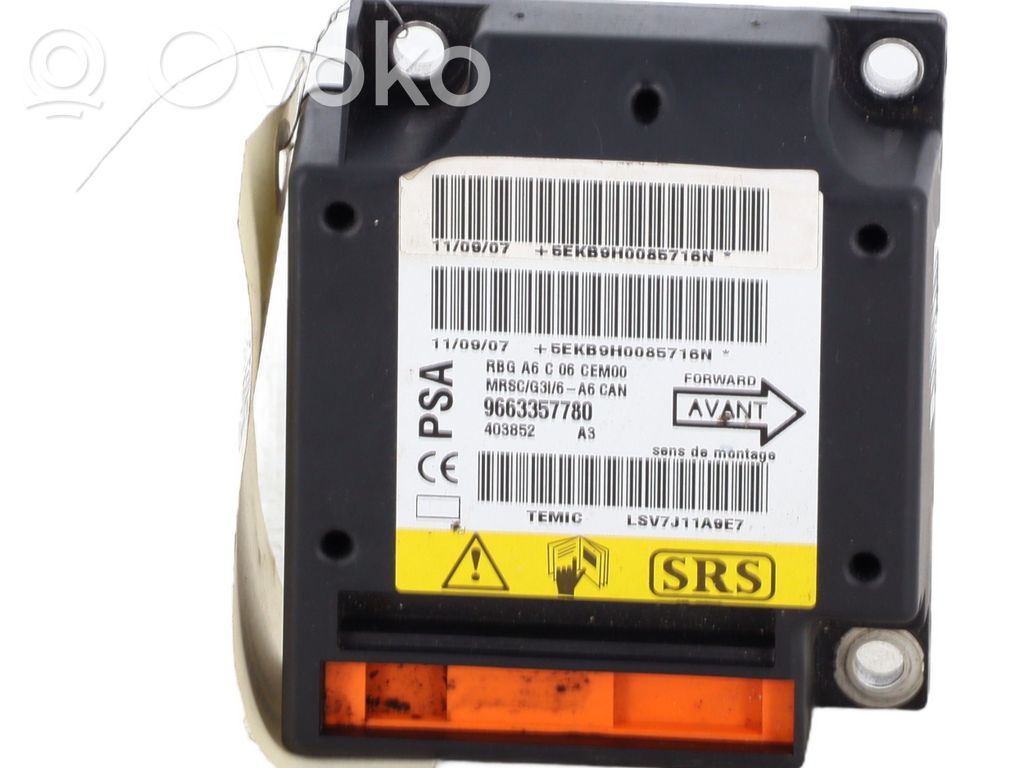 Citroen C2 Airbag control unit/module 