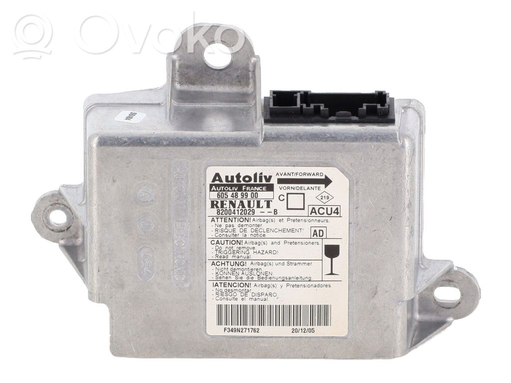 Renault Megane II Airbag control unit/module 