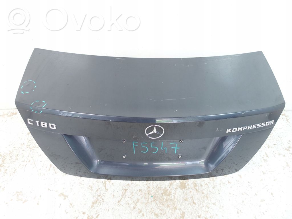 Mercedes-Benz C W204 Takaluukun/tavaratilan kansi 