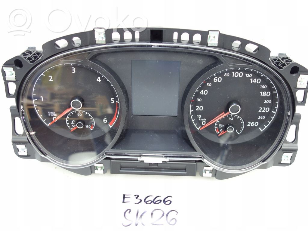 Geschwindigkeitsmesser Cockpit   5G1920741D,5G1920741D,74870KM