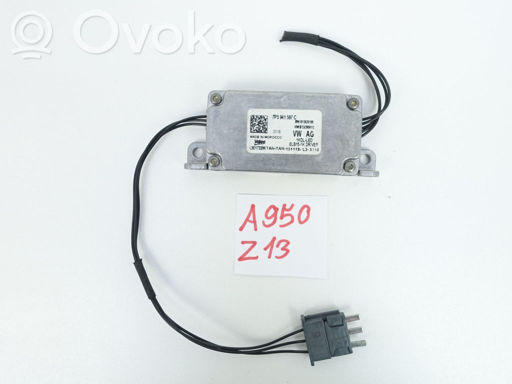 Module de contrôle de ballast LED   7P5941597C