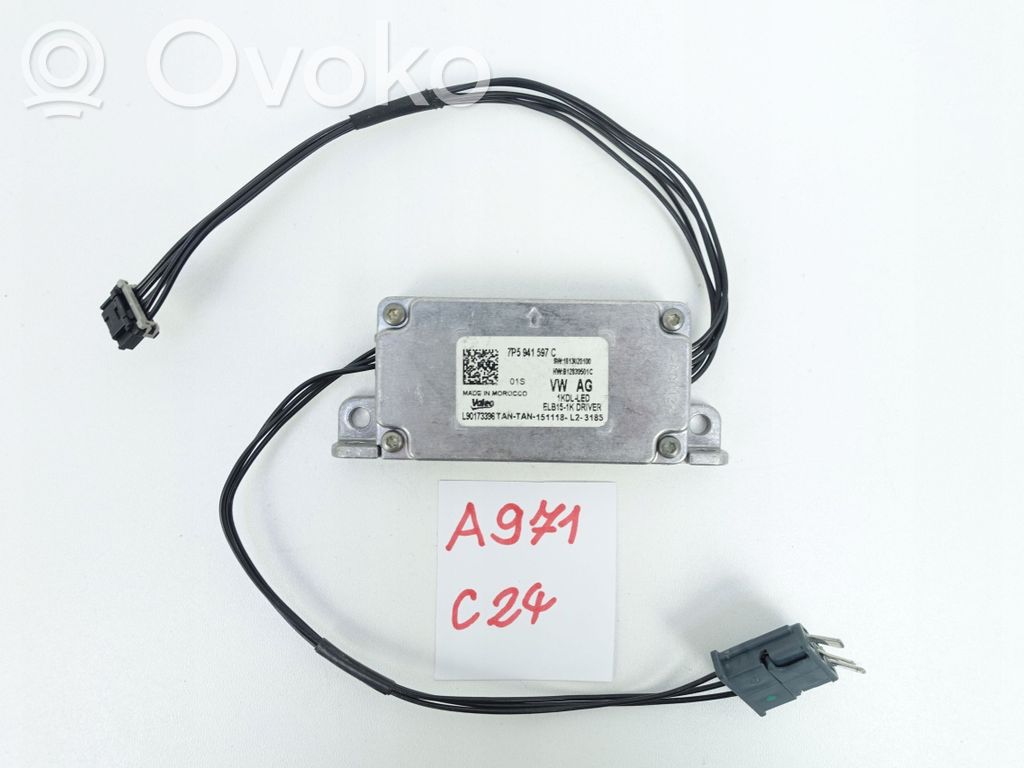 Module de contrôle de ballast LED   7P5941597C