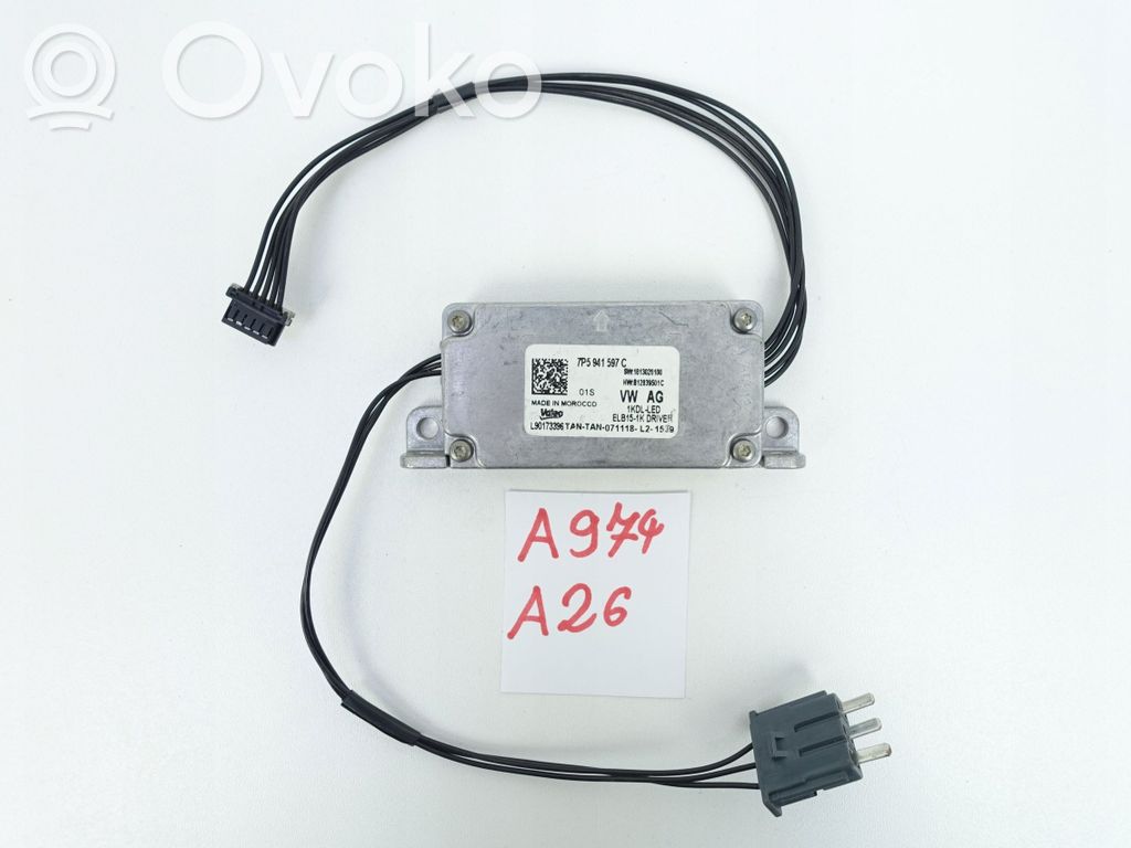 Skoda Kodiaq Module de contrôle de ballast LED 