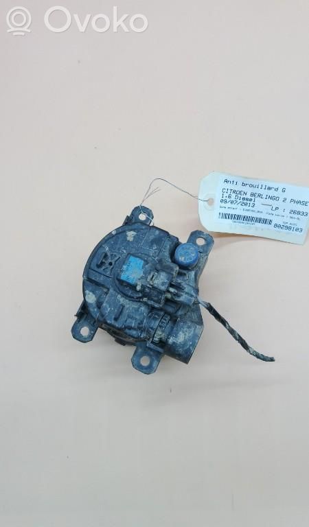 Citroen Berlingo Miglas lukturis priekšā 
