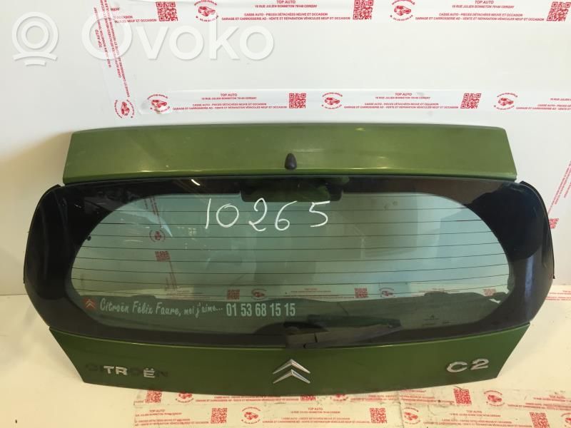 Citroen C2 Tailgate/trunk/boot lid 