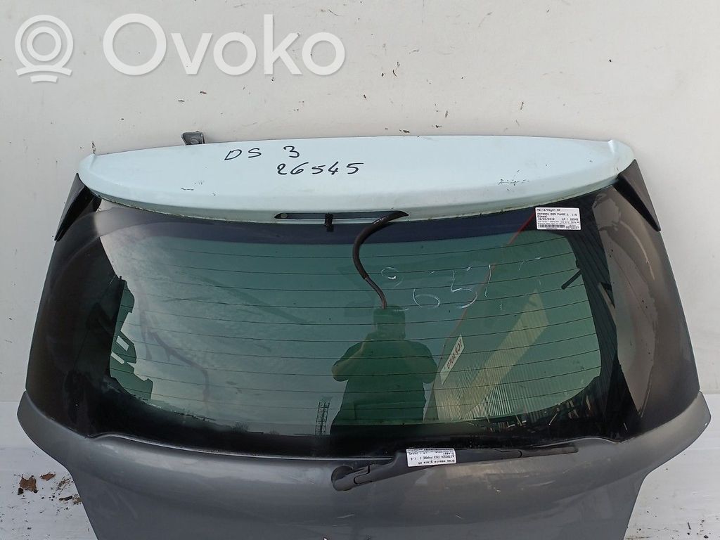 Citroen DS3 Tailgate/trunk/boot lid 