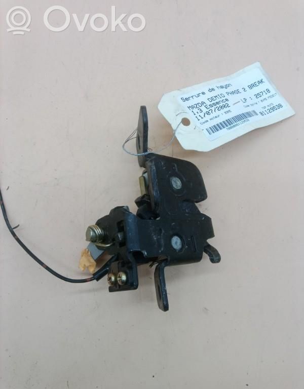 Mazda Demio Tailgate/trunk/boot lock/catch/latch 