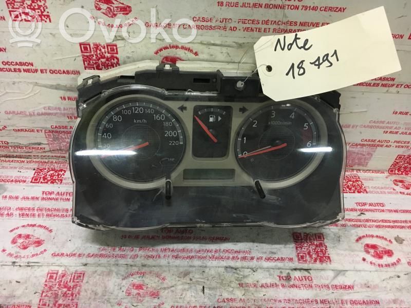 Nissan Note (E11) Speedometer (instrument cluster) 