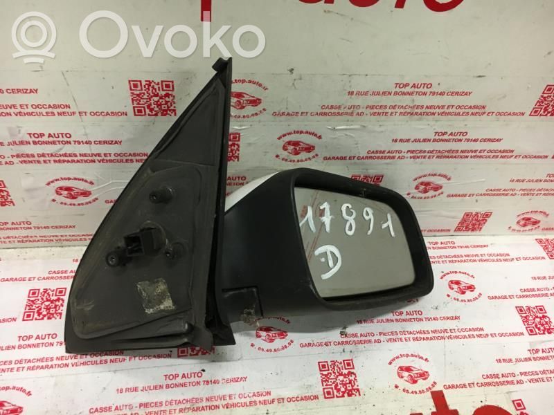 Opel Astra G Manualne lusterko boczne drzwi przednich 