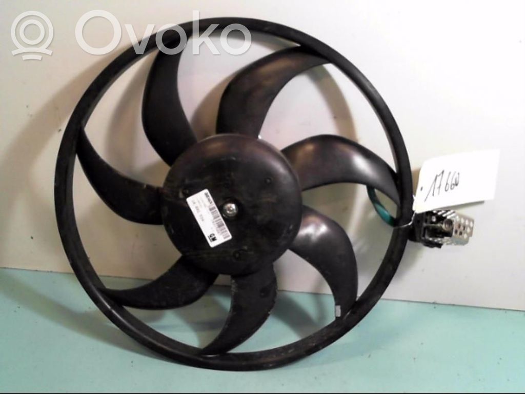 Opel Corsa C Elektrinis radiatorių ventiliatorius 
