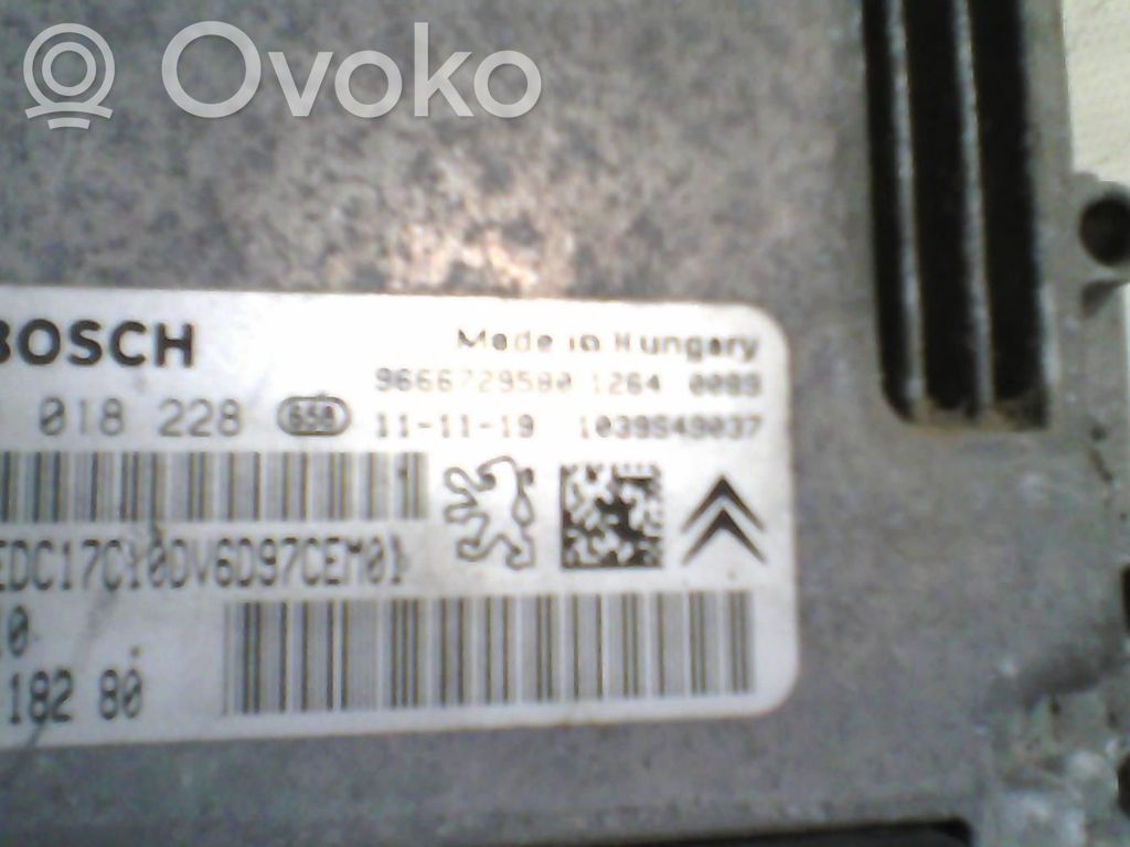 Peugeot Expert Engine control unit/module 