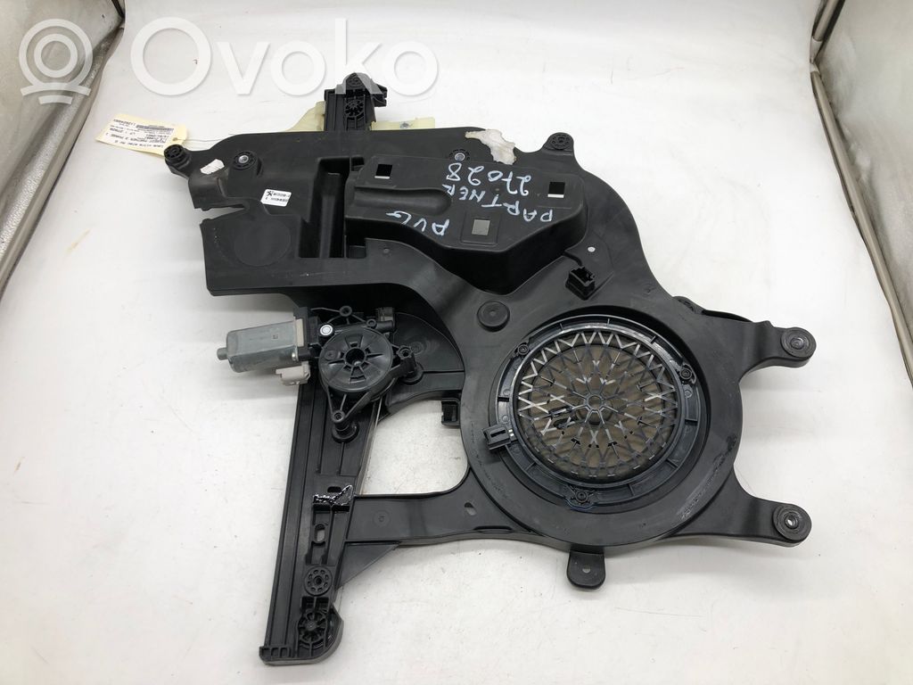 Peugeot Partner III Regulador de puerta delantera con motor 