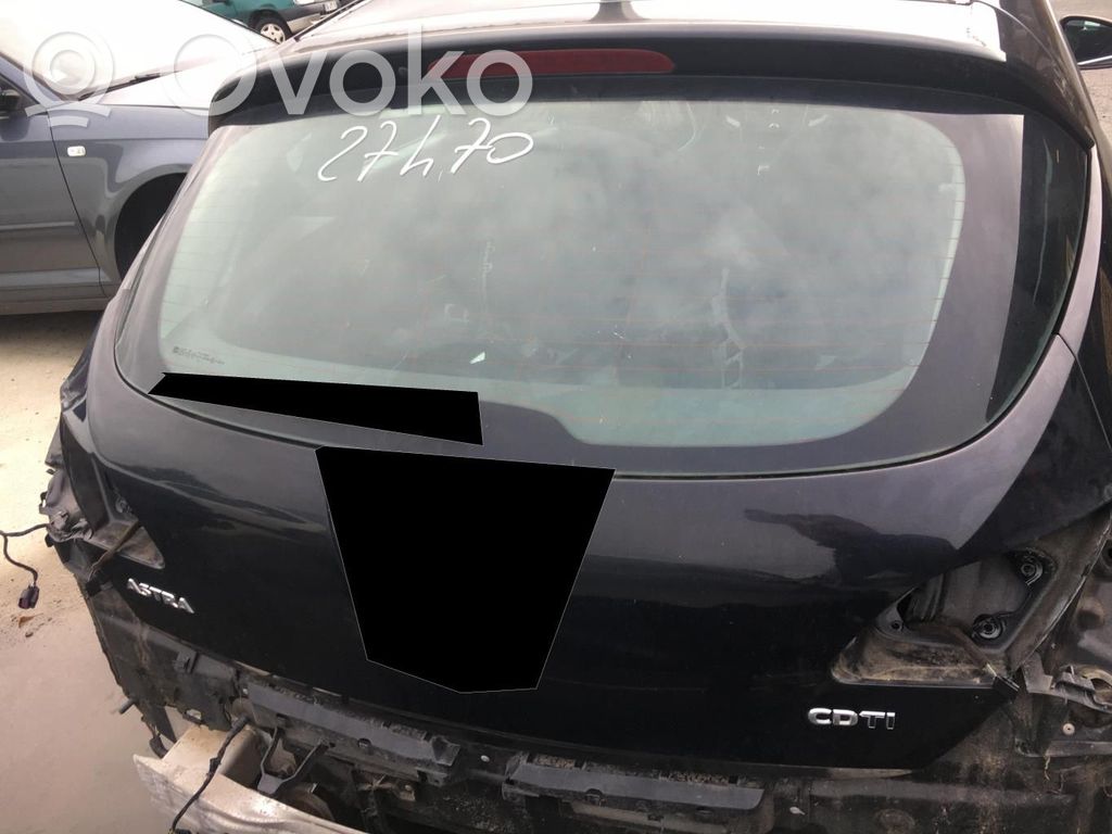 Opel Astra J Galinis dangtis (bagažinės) 