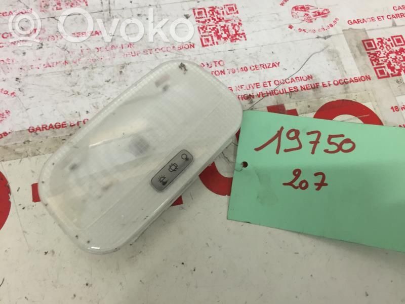 Peugeot 207 Front seat light 