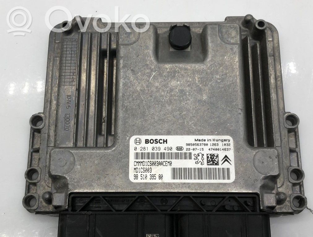 Citroen C3 Engine control unit/module 