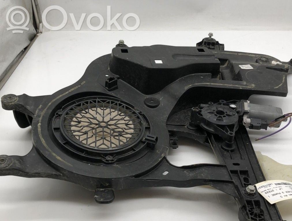 Peugeot Partner III Front door window regulator with motor 