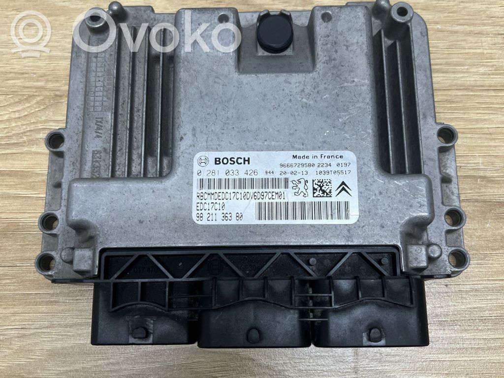 Engine control unit/module   0281033426