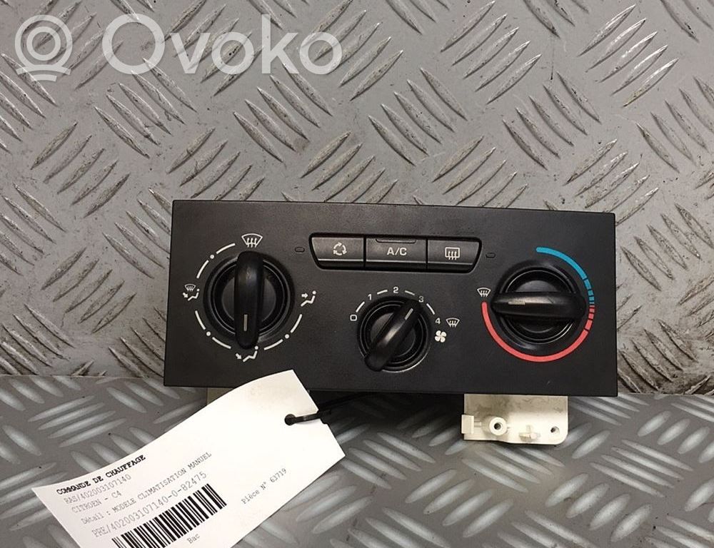 Citroen C4 I Climate control unit 