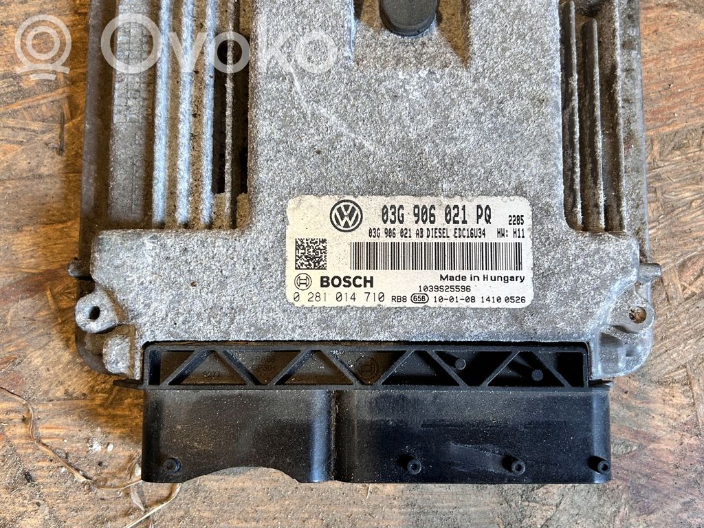 Skoda Octavia Mk2 (1Z) Engine control unit/module 