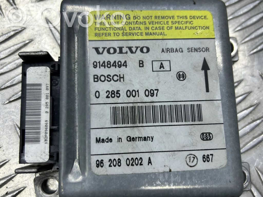 Volvo 850 Airbag control unit/module 