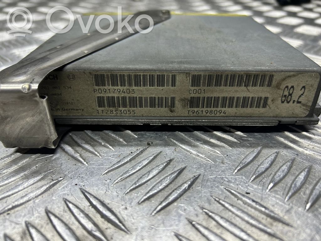 Engine control unit/module   P09179403,T96198094,1T28S3055,0281001534