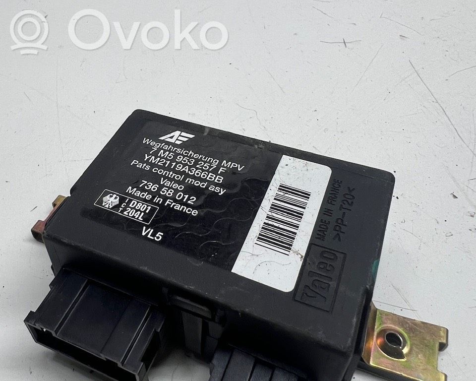 Immobilizer control unit/module   7M5953257F,73658012