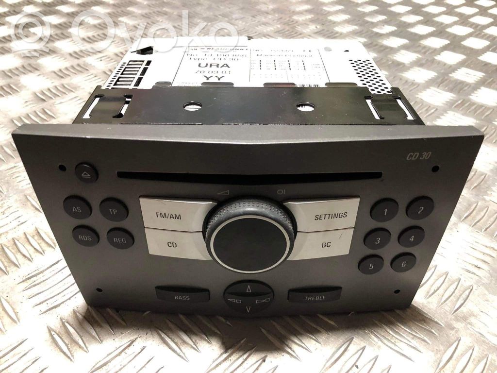 Opel Meriva A Radio/CD/DVD/GPS head unit 