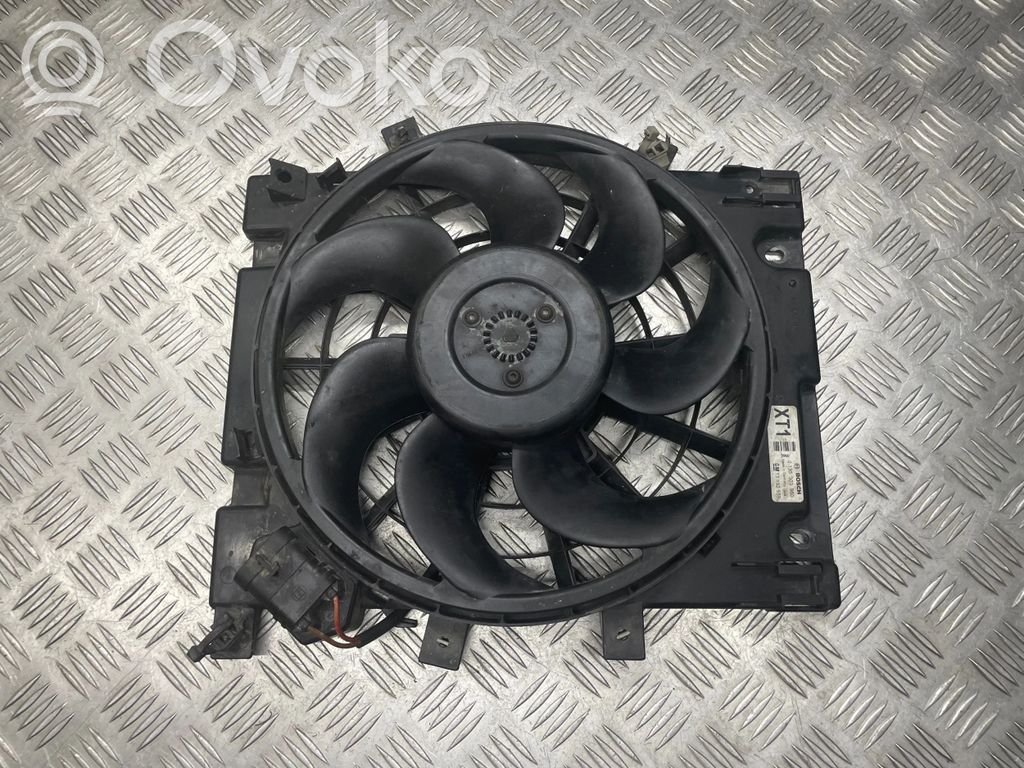 Opel Astra H Osłona wentylatora chłodnicy 