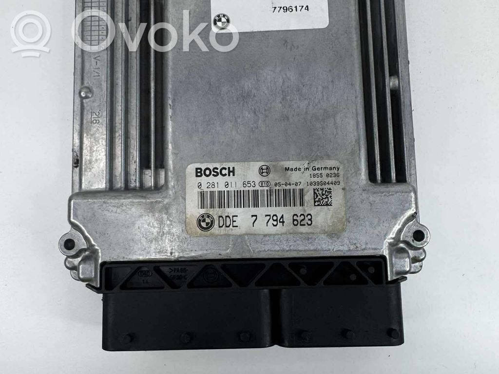 Engine control unit/module   0281011653,7794623,1039S04409