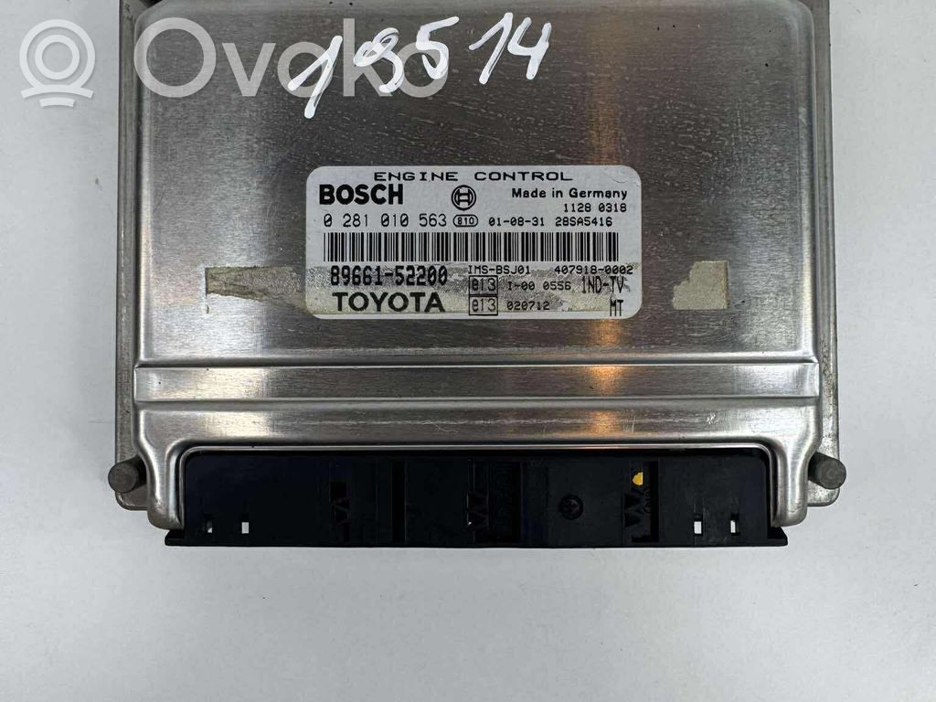 Toyota Yaris Engine control unit/module 