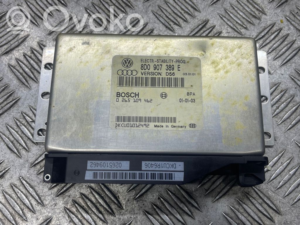Sterownik / moduł ABS   8D0907389E,DKCU01012492,0265109462
