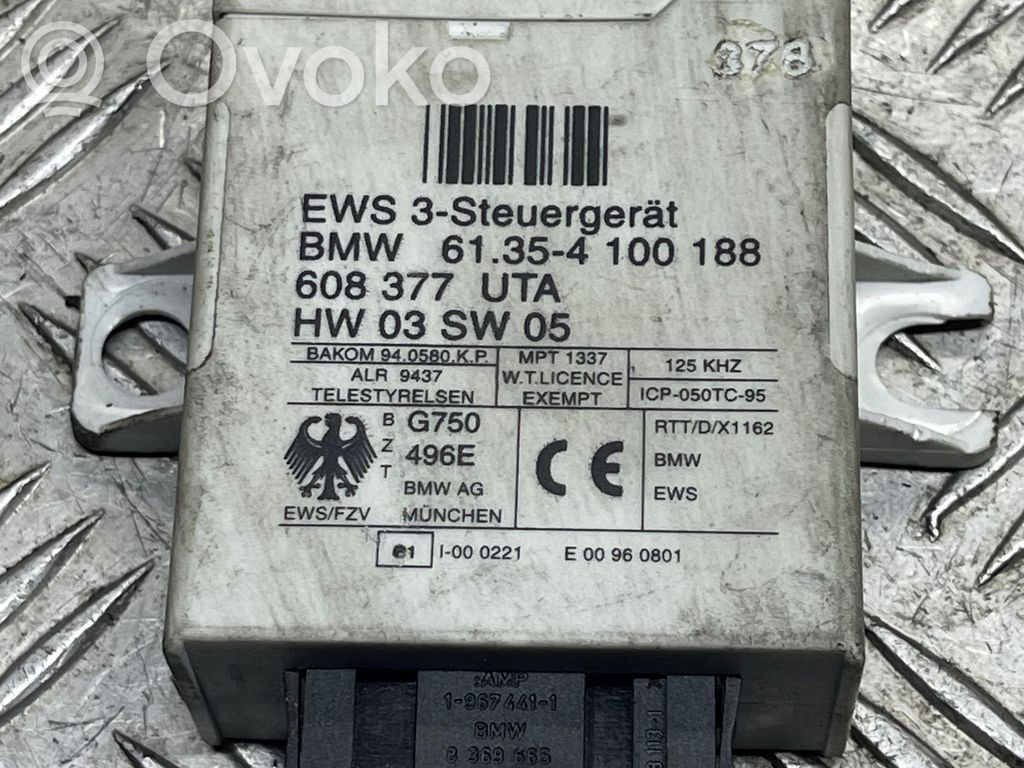BMW 5 E39 Immobilizer control unit/module 