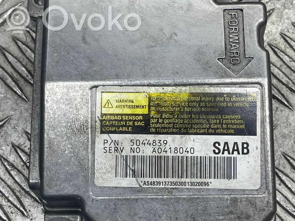 Saab 9-5 Unidad de control/módulo del Airbag 